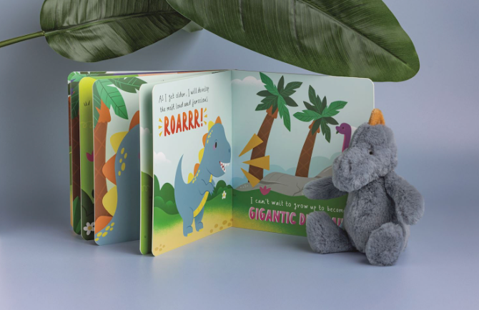 Day in the Life of Spike the Dino Book