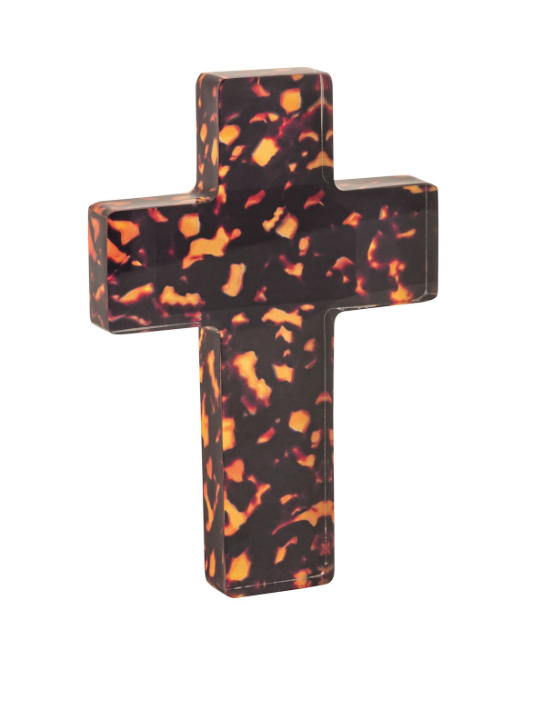 Tortoise Resin Cross Sitter