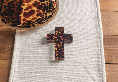 Tortoise Resin Cross Sitter