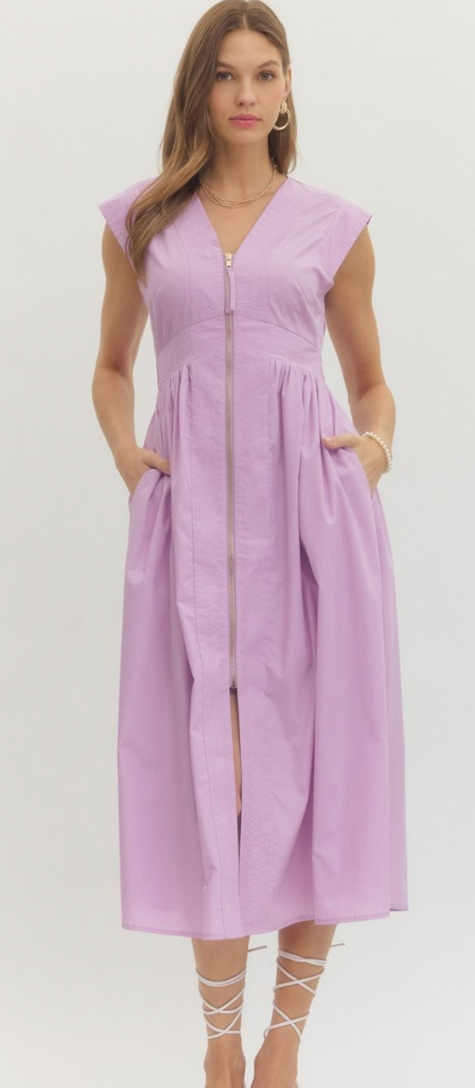 Lavender Muse Dress