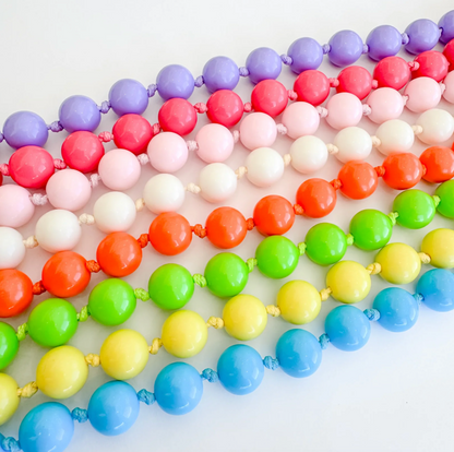 Bubblegum Bead Necklace Treasure Jewels