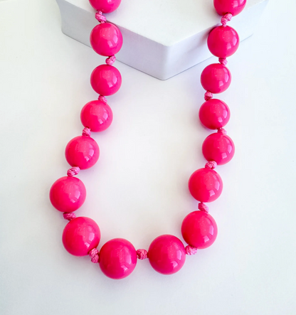Bubblegum Bead Necklace Treasure Jewels