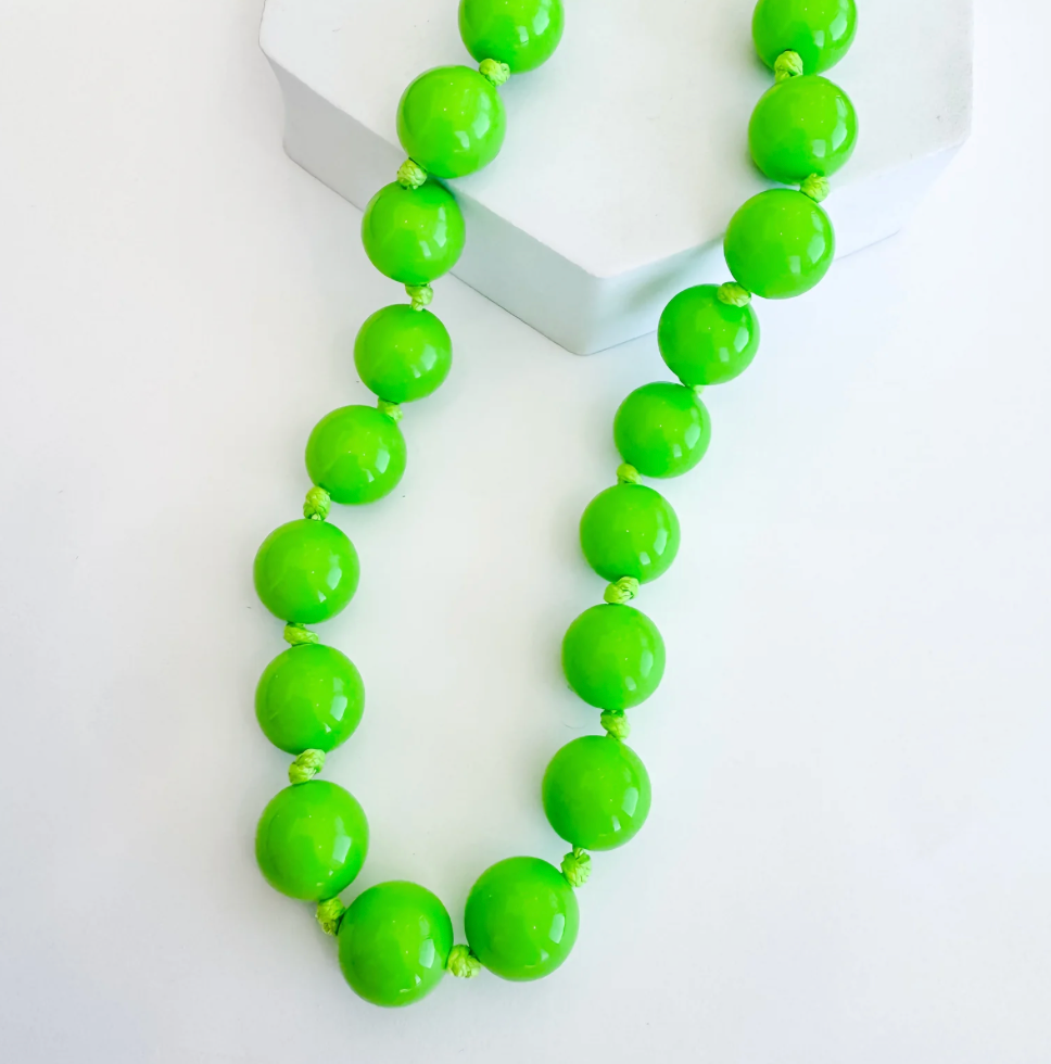 Bubblegum Bead Necklace Treasure Jewels