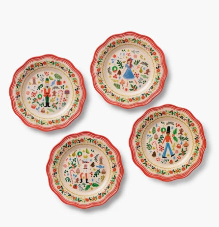 Nutcracker Plate Set Rifle Paper CO