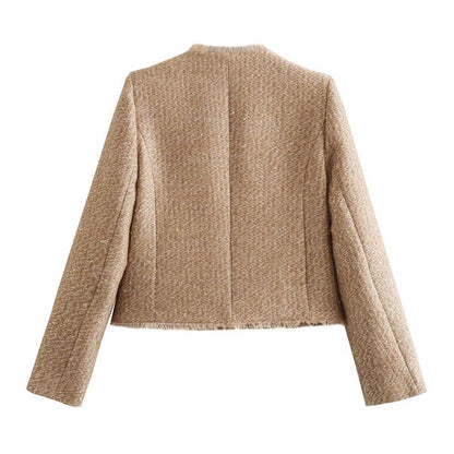 Savannah Tweed Button Jacket