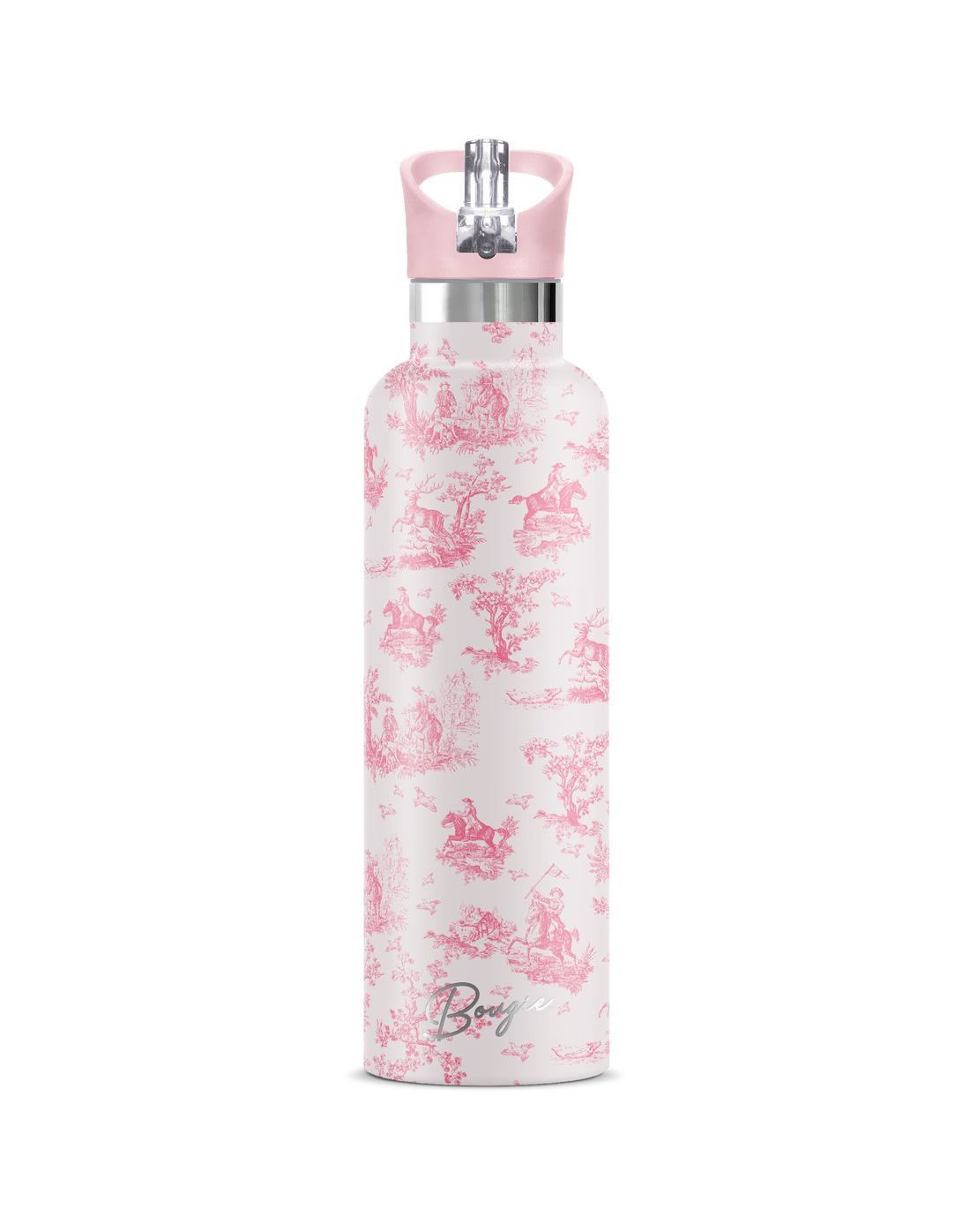 CHEVALIER Toile 25 oz Insulated Water Bottle Pink My Bougie Bottle