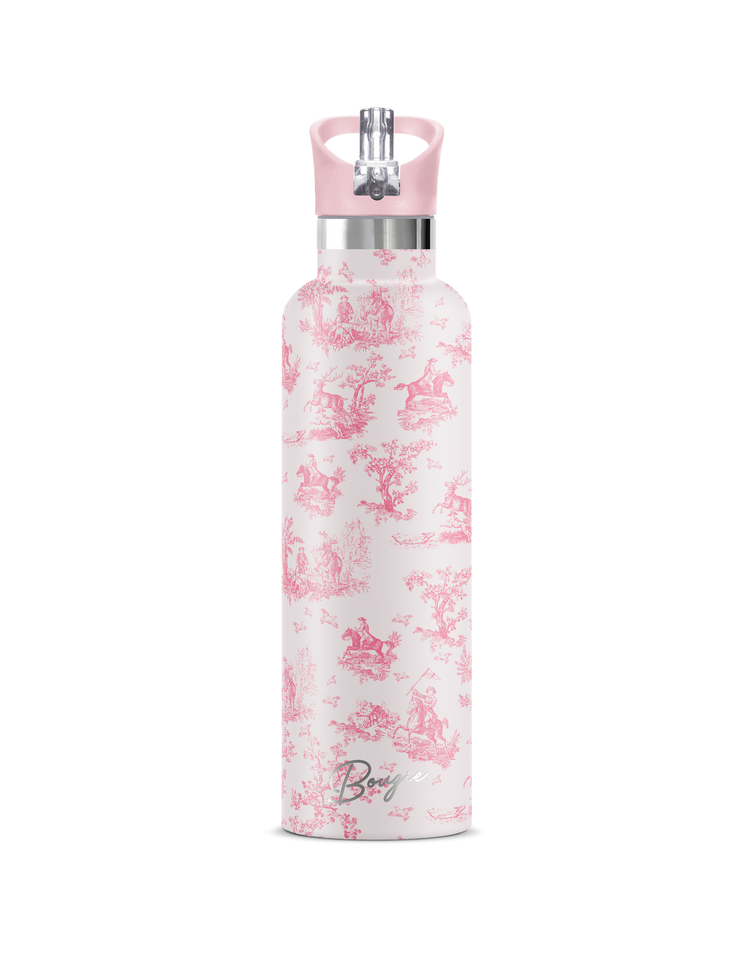 CHEVALIER Toile 25 oz Insulated Water Bottle Pink My Bougie Bottle