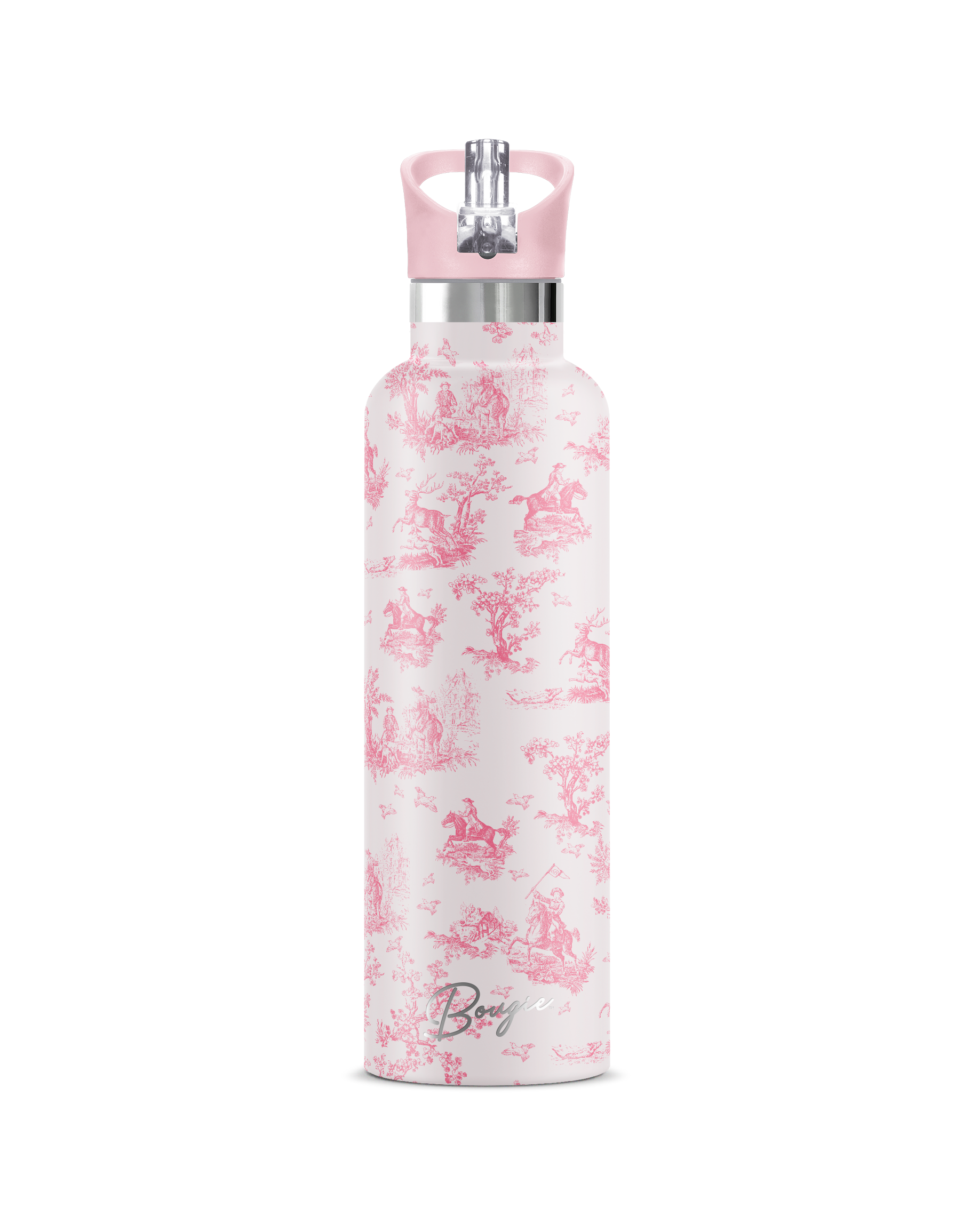CHEVALIER Toile 25 oz Insulated Water Bottle Pink My Bougie Bottle