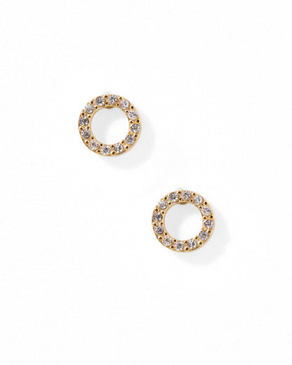 Lainey Stud Earrings-Gold