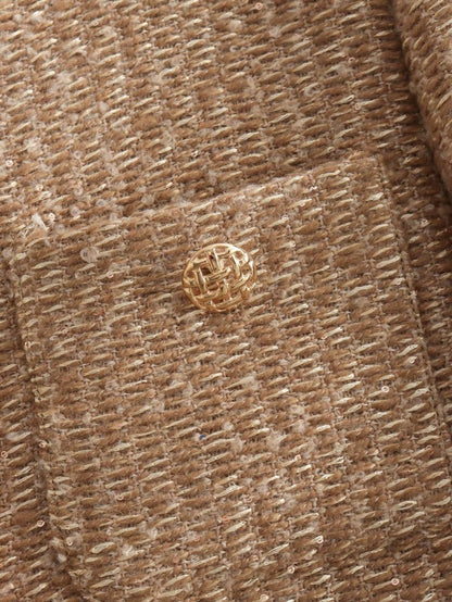 Savannah Tweed Button Jacket
