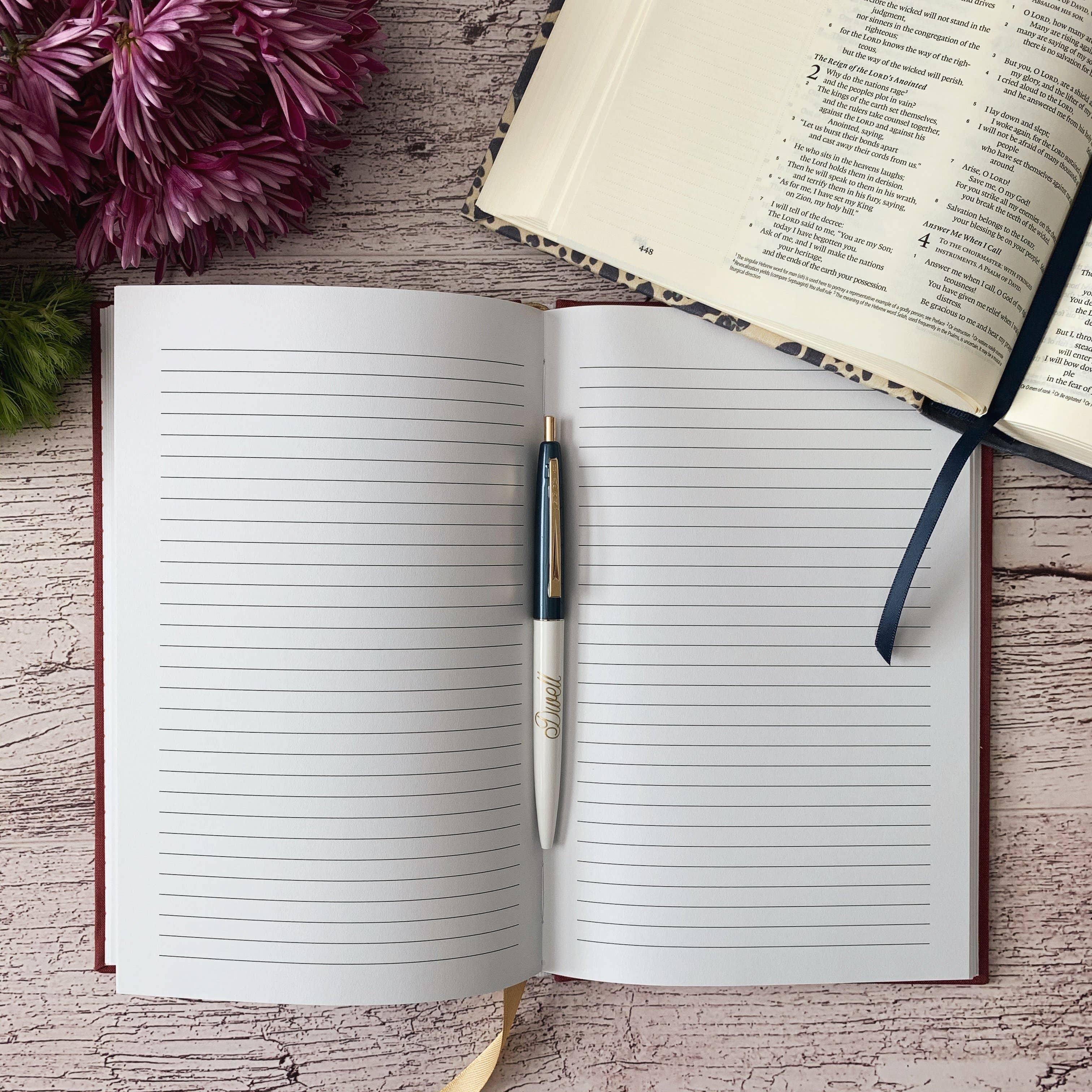 Scripture for Anxiety Journal- 40 Day Journal The Daily Grace Co