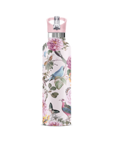 Botanic Birds stainless steel water bottle 25oz