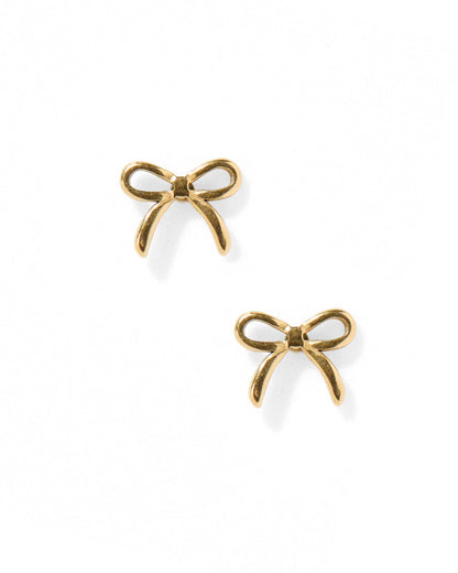 Sadie Bow Stud Earrings