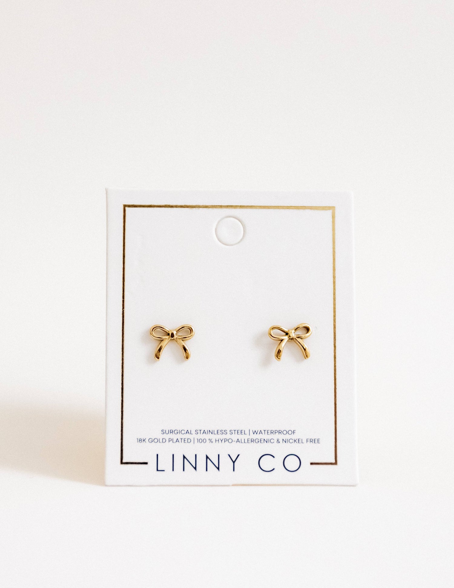 Sadie Bow Stud Earrings