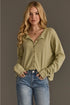 Sweet Moments Button Cardigan - Sage Green Panache Apparel
