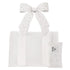 Ivory Pearl Bow Jelly Tote Case Mate