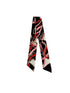 Twilly Scarf (BLACK/PINK CHAIN) Camel Threads