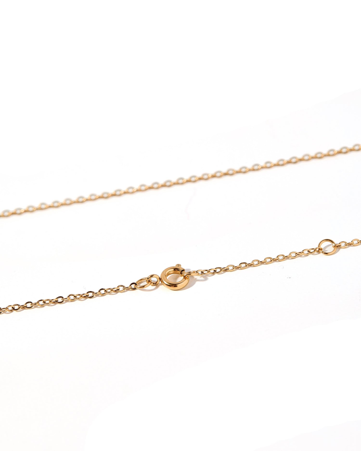 Palmer Paperclip Necklace-Gold