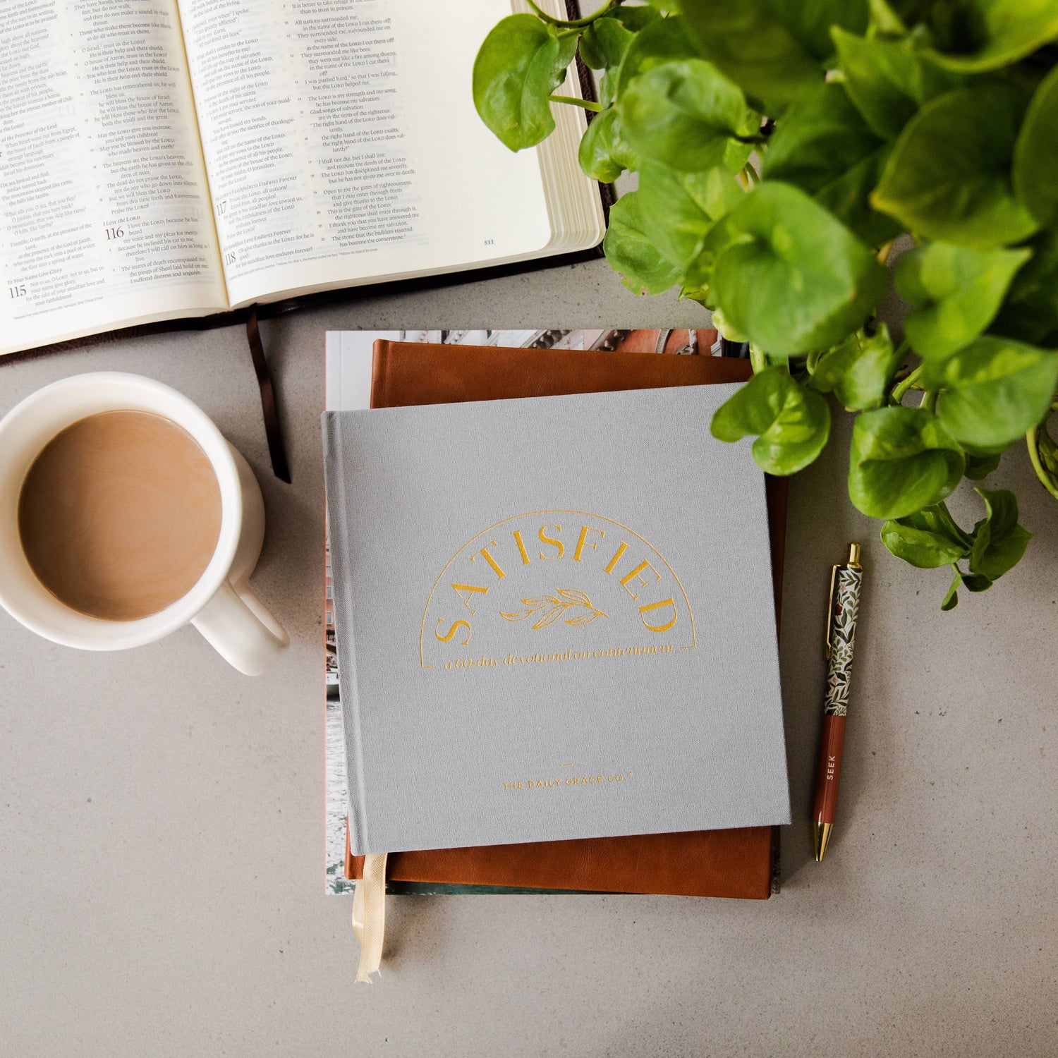 Satisfied | A 60-Day Devotional The Daily Grace Co