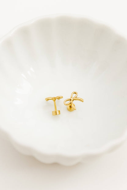 Sadie Bow Stud Earrings