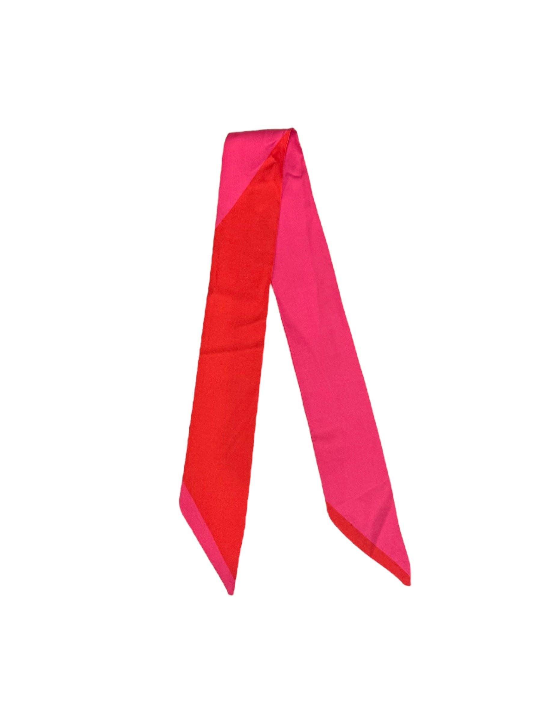 Twilly Scarf ( RED/PINK) Camel Threads