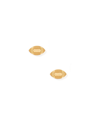 Football Stud Earrings