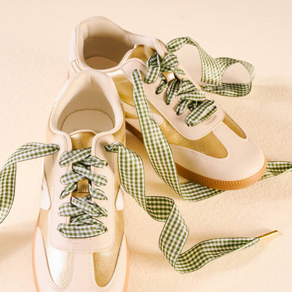 Step It Up Shoelaces-Green