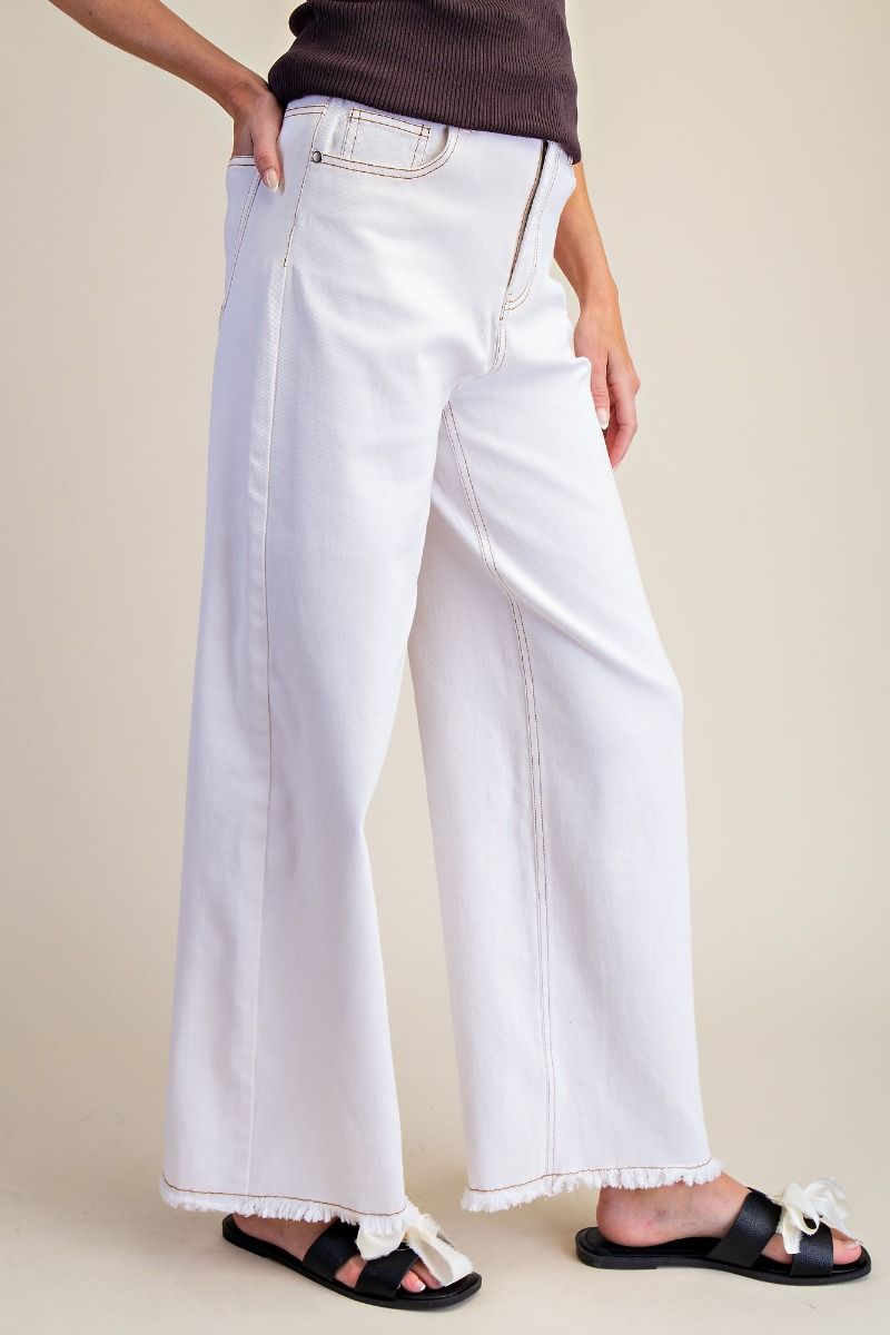 White Ridge Fray Hem Jean Threads of Grace