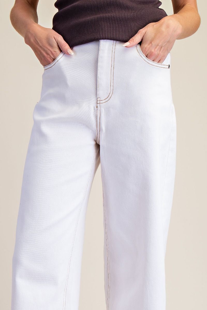 White Ridge Fray Hem Jean Threads of Grace