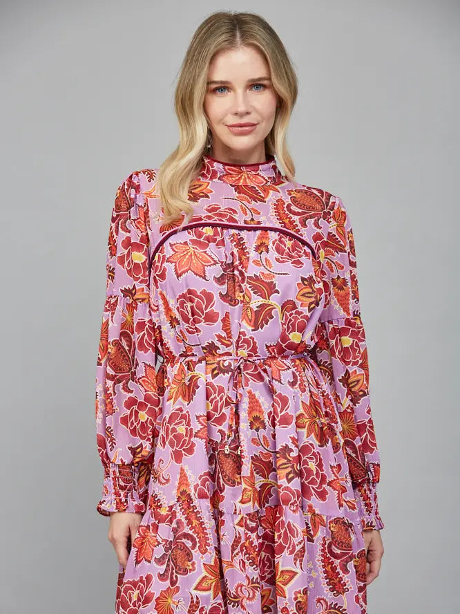 Garden Reverie Midi Dress Fate