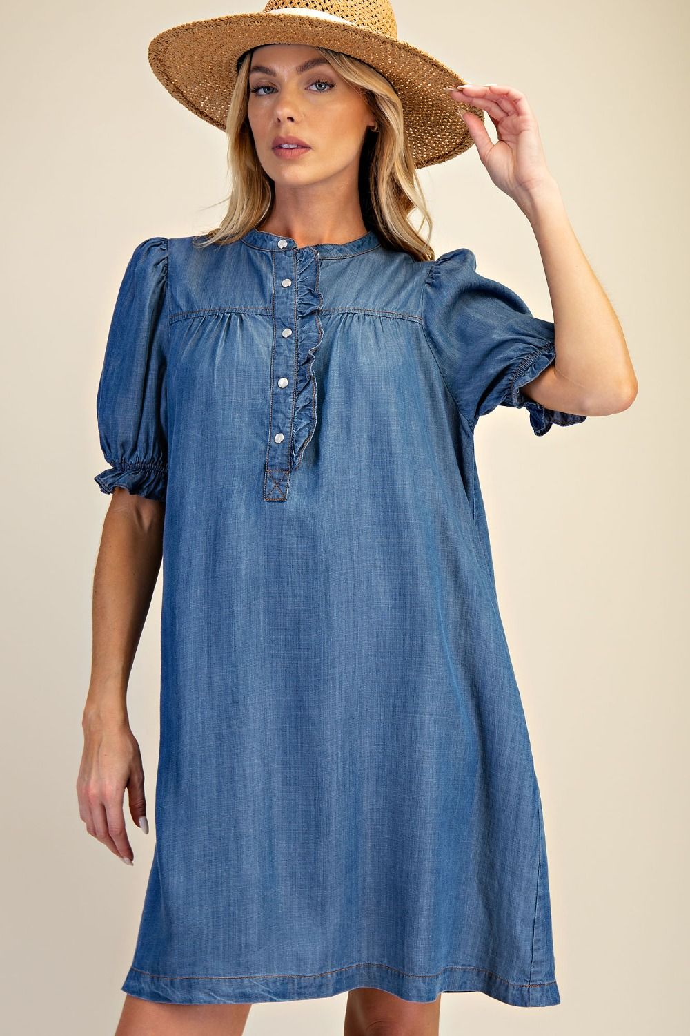 Sunday Stroll Denim Dress