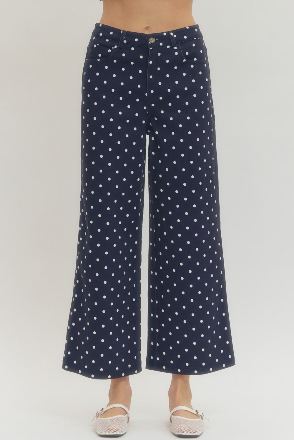 Spot On Wide Leg Pants Entro