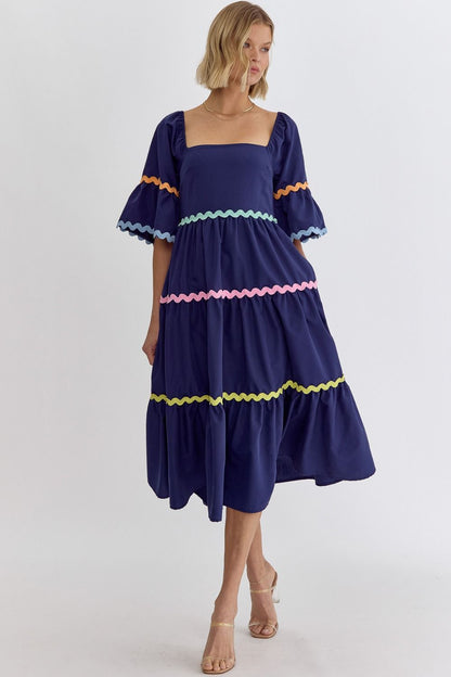 Ty Tiered Midi Dress