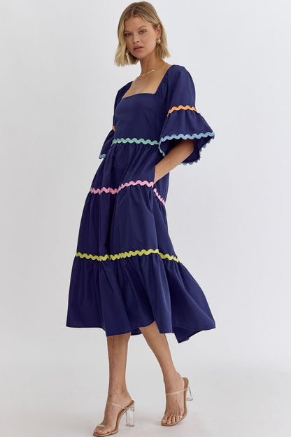 Ty Tiered Midi Dress