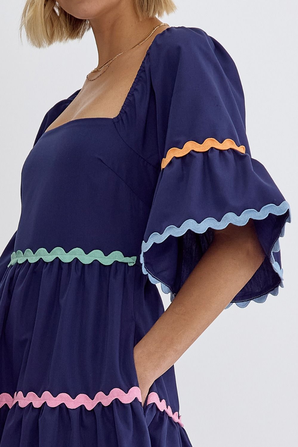 Ty Tiered Midi Dress
