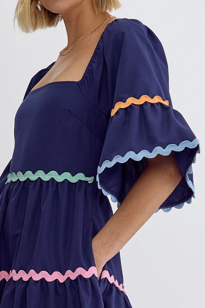Ty Tiered Midi Dress