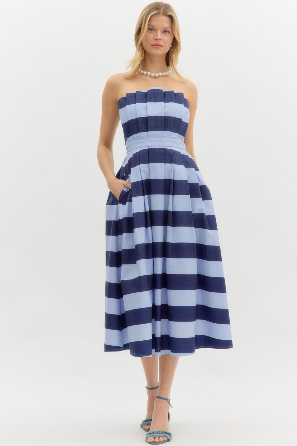 The Harbor Stripe Dress