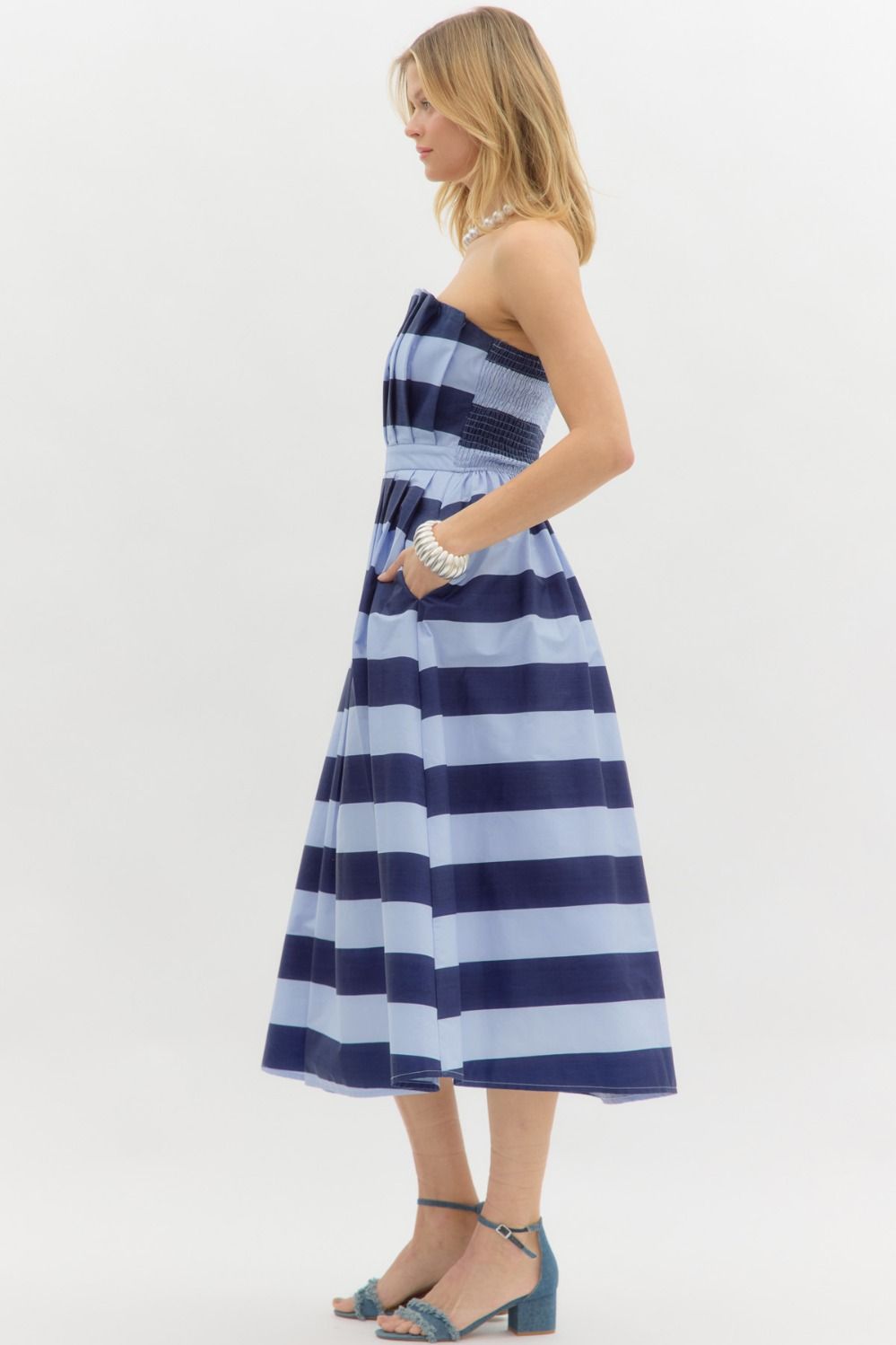 The Harbor Stripe Dress