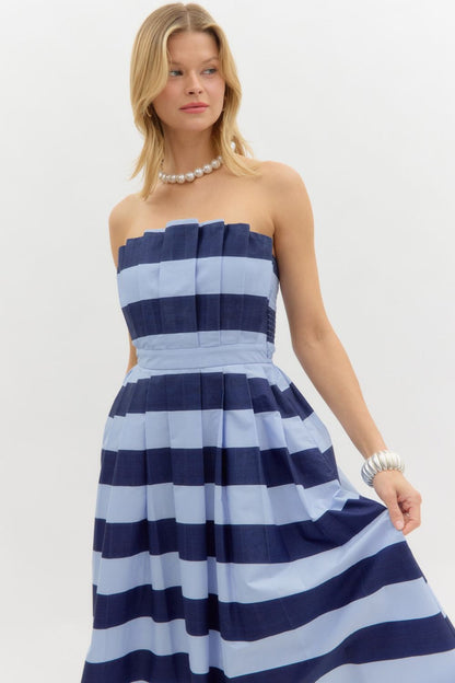 The Harbor Stripe Dress