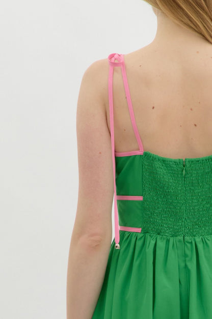 Emerald Bloom Dress