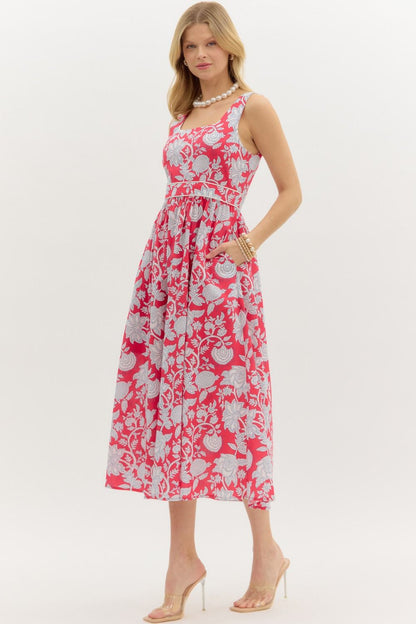 Paisley Rouge Dress