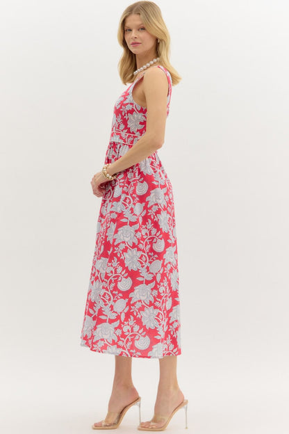 Paisley Rouge Dress