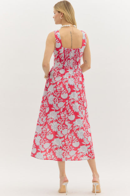 Paisley Rouge Dress