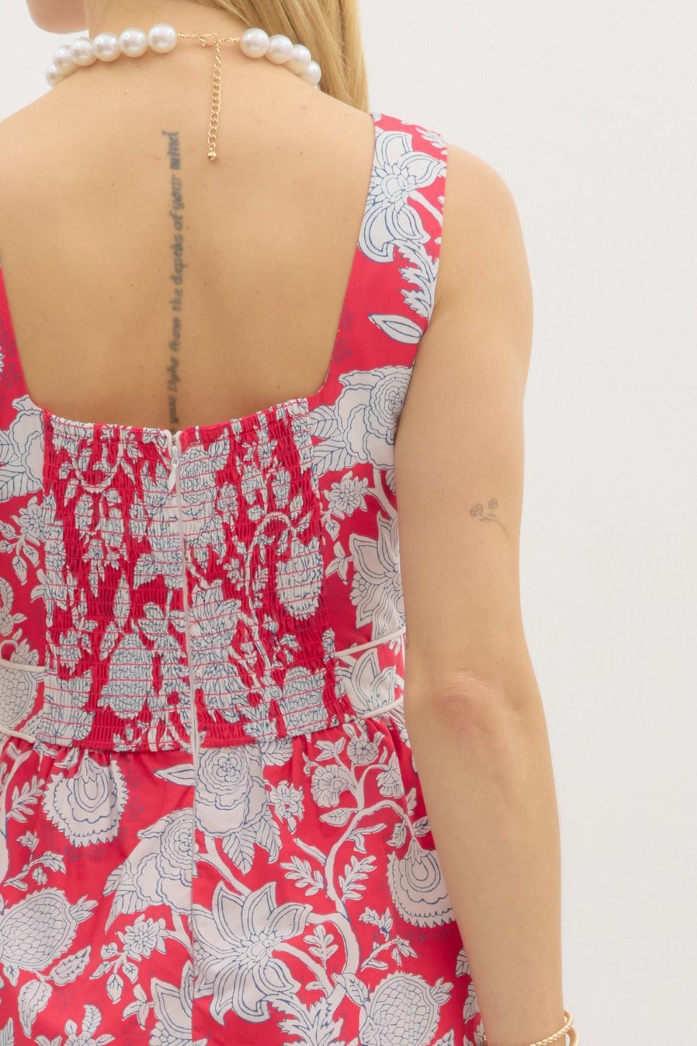 Paisley Rouge Dress