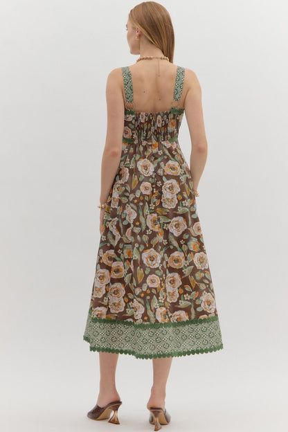 Garden Verse Midi Dress