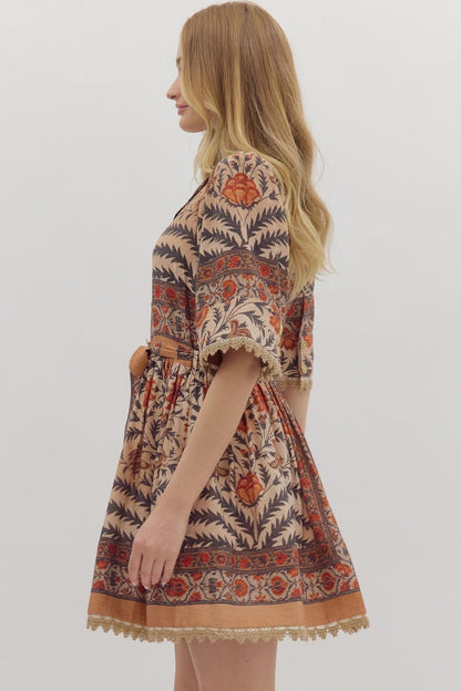 Autumn Tapestry Dress Entro