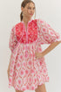 Blush & Berry Garden Dress Entro