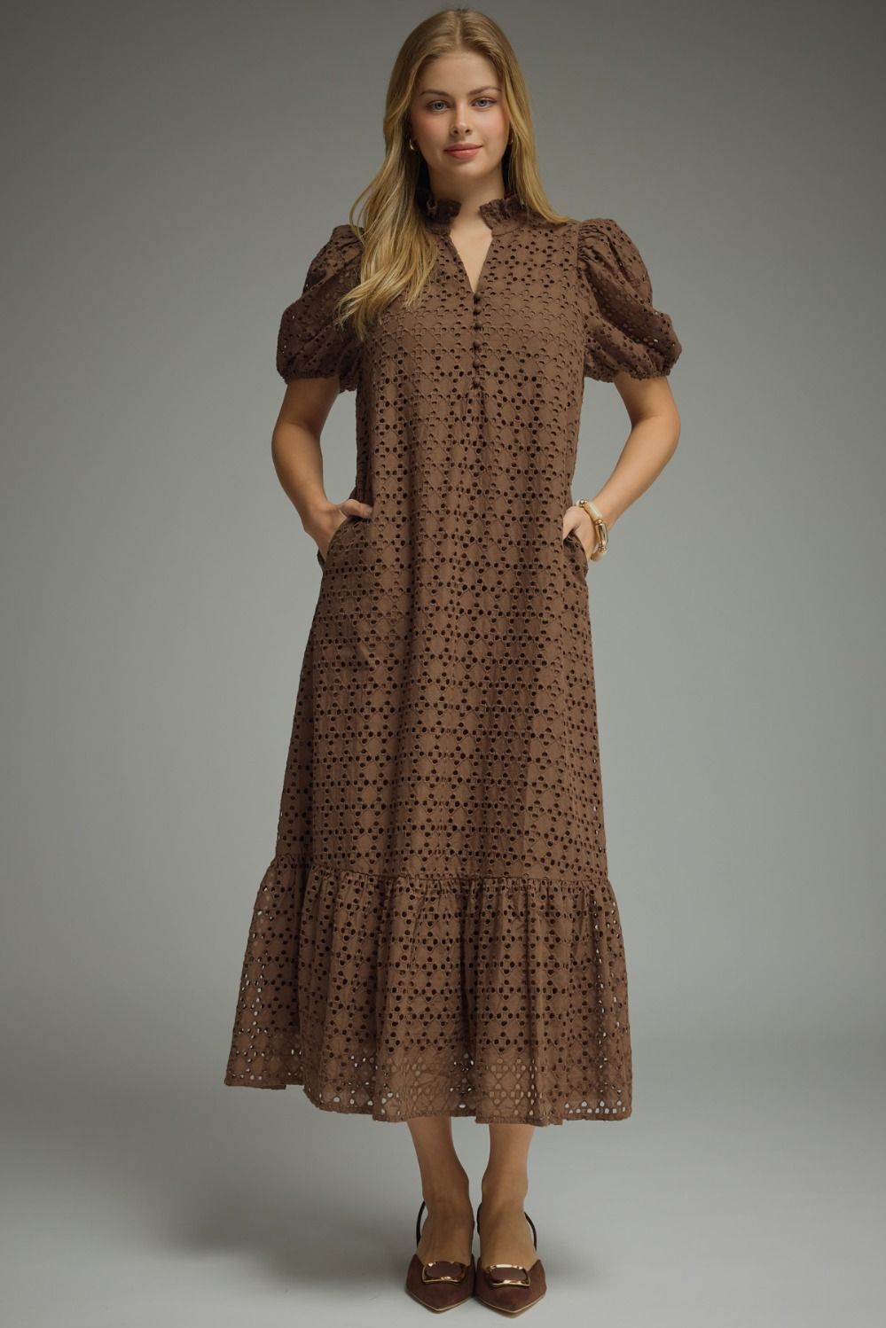 Chestnut Charm Dress Entro