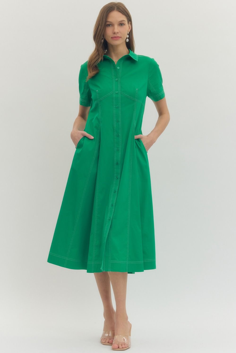 The Montclair Midi Dress Entro