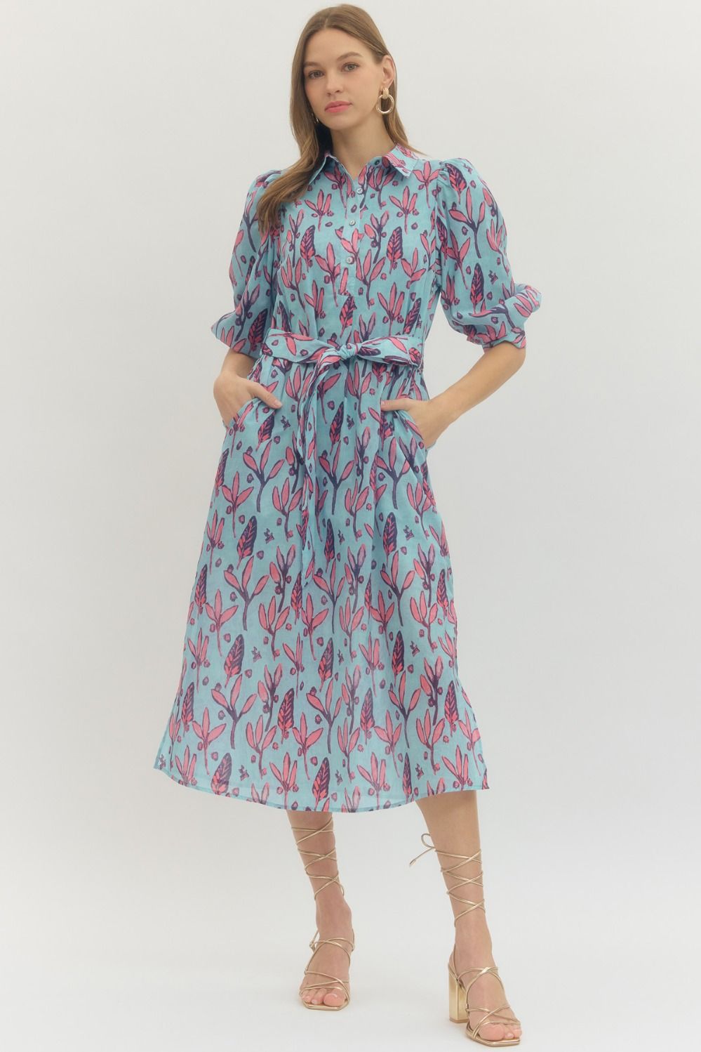 The Meadowbrook Midi Dress Entro